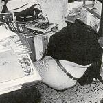 El cadáver de Carlos Fernández, asesinado en Éibar.