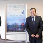 El director de Políticas Culturales, José Ramón Alonso, junto al director de la Oscyl, Jordi Gimeno yJosé Javier Fernández