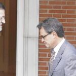 Rajoy comunicó al presidente de la Generalitat que acompañaría al Príncipe