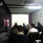 Luis Lorenzo, CEO de Upsolution, durante el taller.