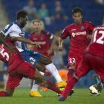 En la primera vuelta, el Espanyol venció 2-0 al Getafe