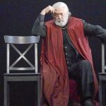 Mario Gas, solo en escena como Julio César, en el montaje que llega al Bellas Artes