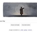 Amargo centenario de Octavio Paz en el doodle de Google