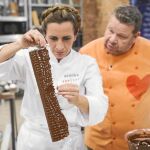 Begoña Rodrigo realiza una de las pruebas de «Top Chef»