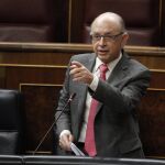 Cristóbal Montoro en el Congreso de los Diputados
