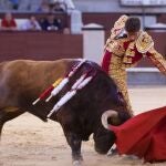 Serafín Marín, el pasado 24 de agosto en Las Ventas