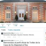 Imagen del perfil de Twitter de la Casa Real