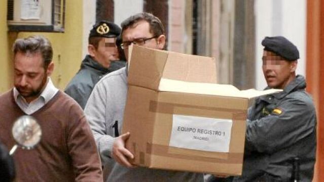 Registro de la sede de UGT-A en Sevilla el 19 de diciembre de 2013