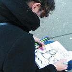 «Hay que dibujar, hay que divertirse»