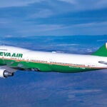 Avión de la compañía Eva Air