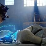Una de las secuencias de «Almost Human»