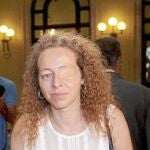 Ester Quintana, en los pasillos del Parlament