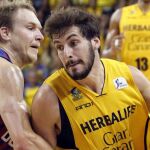 Tomás Bellas, en un partido de la Liga ACB