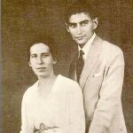 Franz Kafka y Felice Bauer, en 1917
