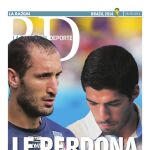 Chiellini perdona a Suárez