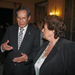 Barberá recibió ayer al embajador de Filipinas en España, Carlos C. Salinas