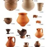 Vasijas de tumbas de Las Ruedas en las que se han practicado analíticas de residuos