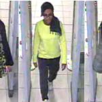 Las tres jóvenes en el aeropuerto de Londres