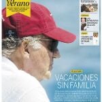 Las vacaciones en segundo plano de Don Juan Carlos