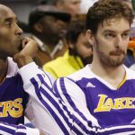 Kobe Bryant y Paul Gasol