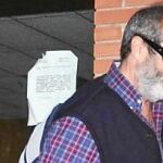 Juan Lanzas, a su salida de prisión