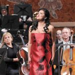 La diva austro-rusa Anna Netrebko, en el Palau