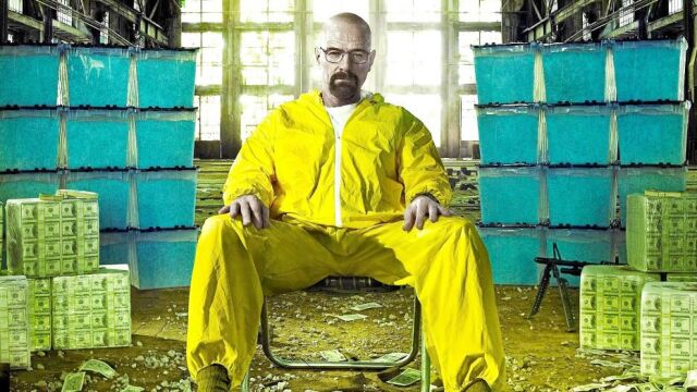 El protagonista, Walter White, pasa de ser profesor de Química