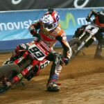 Marc Márquez dominando la prueba.