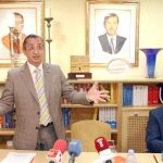 El presidente del Colegio de Economistas de Valladolid, Juan Carlos de Margarida, informa sobre los datos