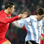 Ronaldo y Messi.