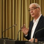 El consejero de Educación en funciones, Luciano Alonso.