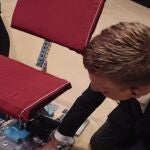 Silla diseñada para ofrecer la máxima flexibilidad para los astronautas en el espacio