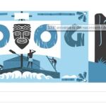 Un noruego en una balsa... y en el doodle de Google