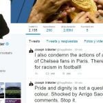 Blatter responde a Sacchi: «El orgullo y la dignidad no dependen del color de la piel»