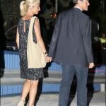 El eurodiputado Juan Fernando López Aguilar, junto a su ex mujer, Natalia de la Nuez