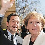 Sarkozy y Merkel, frente al «modelo americano»