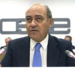 El presidente de la CEOE, Gerardo Díaz Ferrán