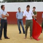 Manzanares, profesor de lujo de aficionados prácticos
