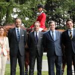 De izq. a der. Ana Muñoz, Daniel entrecanales, Javier revuelta, Miguel Cardenal y Luis Comas.