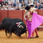 Morante de la Puebla, en la Feria de Abril de 2013