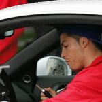 Cristiano pasa una revisión rutinaria en el hospital