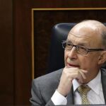Cristóbal Montoro, ministro de Hacienda.