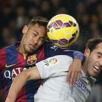 Barcelona y Atlético, Neymar y Godín, el pasado duelo de Liga en el Camp Nou
