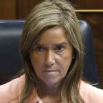 La ministra de Sanidad, Ana Mato, en el Congreso de los Diputados.