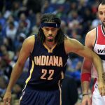 El alero de los Indiana Pacers Chris Copeland