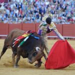 Alejandro Talavante, en la Feria de Abril de 2012