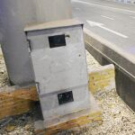 Un radar en una de las autovías de la Comunidad