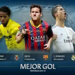 Cartel del premio a Mejor Gol de la Liga BBVA