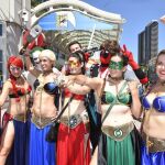Mucha gente acude al Comic-con disfrazada como sus personajes favoritos.