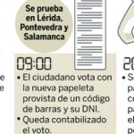 El voto electrónico, a prueba